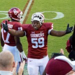 DT Kane Snowden leads the crowd to create a loud and hostile Memorial Stadium.